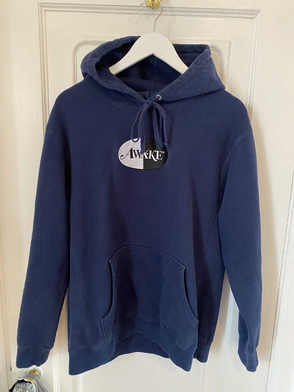 Awake Awake NY Split Logo Hoodie Size Large - image 1