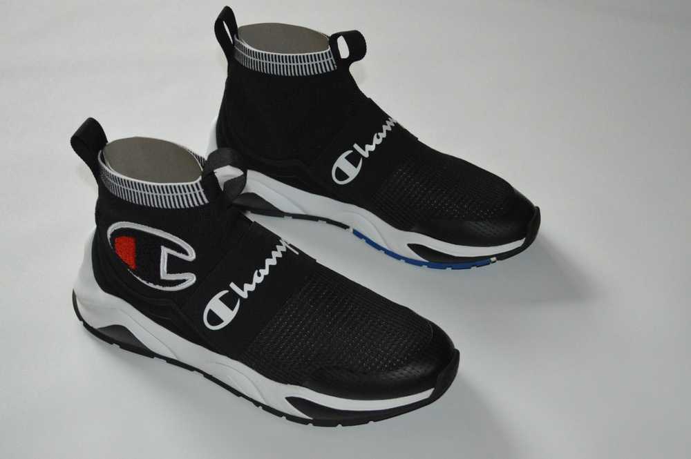 Champion Champion Rally Pro black and white sock … - image 1