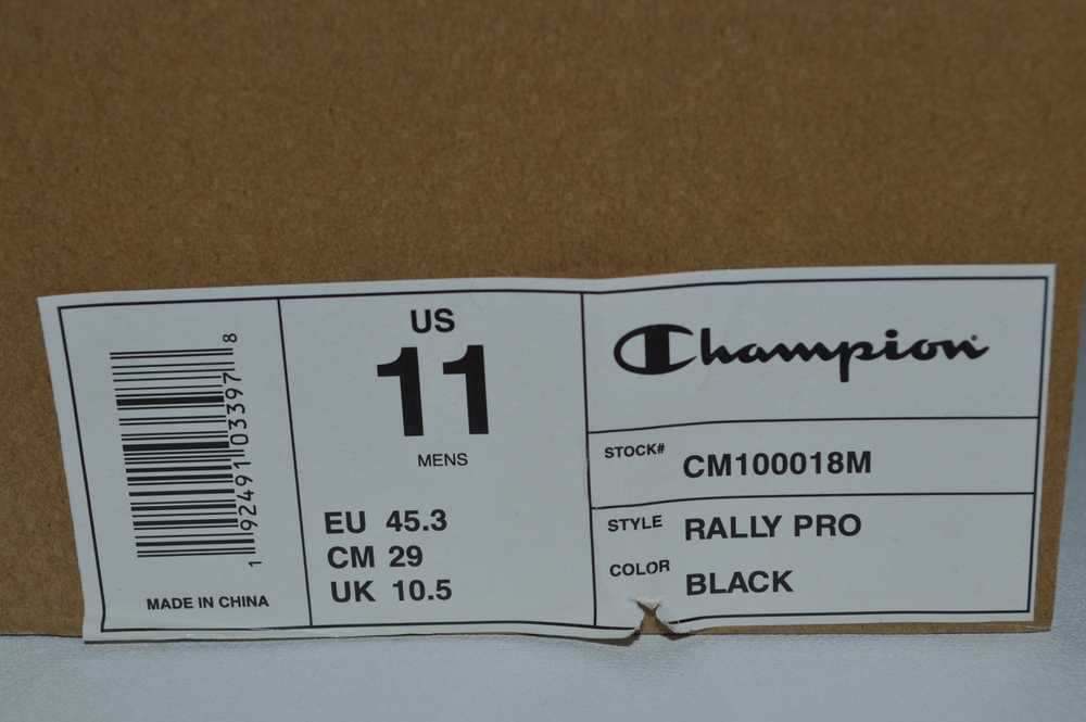 Champion Champion Rally Pro black and white sock … - image 7