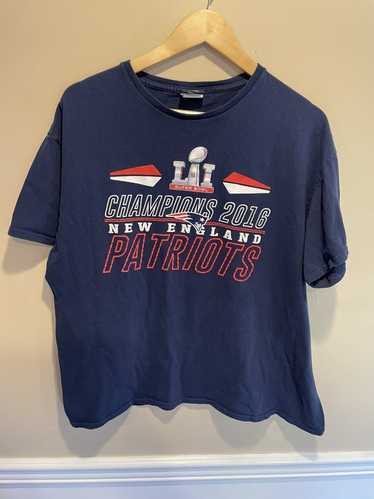 Delta 2016 new england patriots tee xl blue