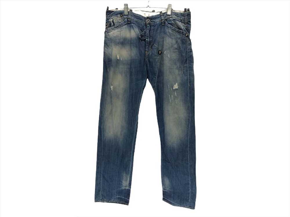 Italian Designers Bray Steve Alan Distressed Made… - image 2