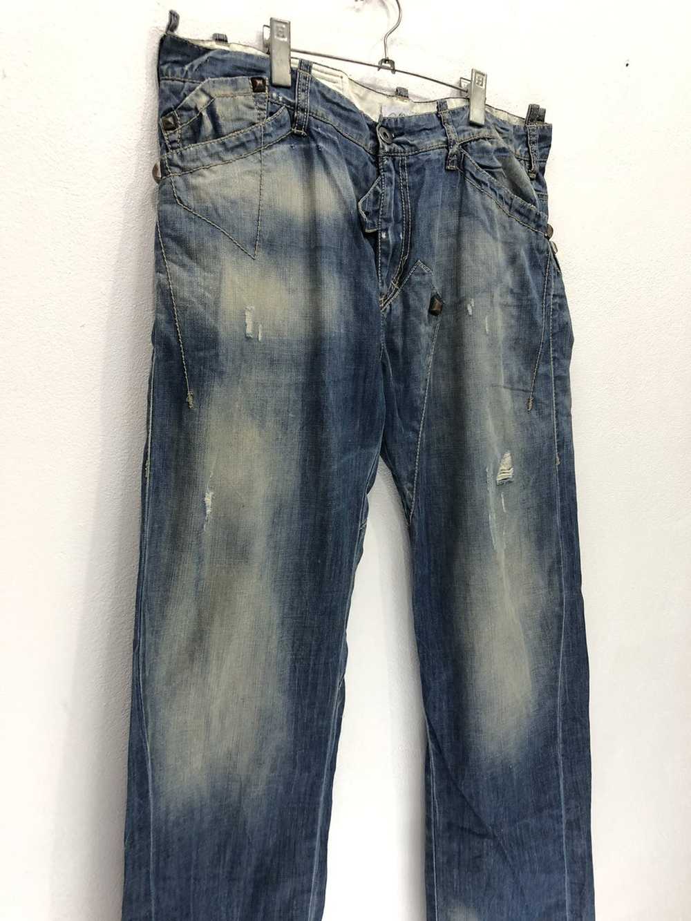 Italian Designers Bray Steve Alan Distressed Made… - image 5