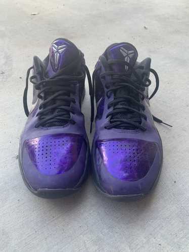 Nike Zoom Kobe 5 'Black Out' 386429 - tone nike jordan retro 5 supreme camo  pants purple - 003 - KICKS CREW