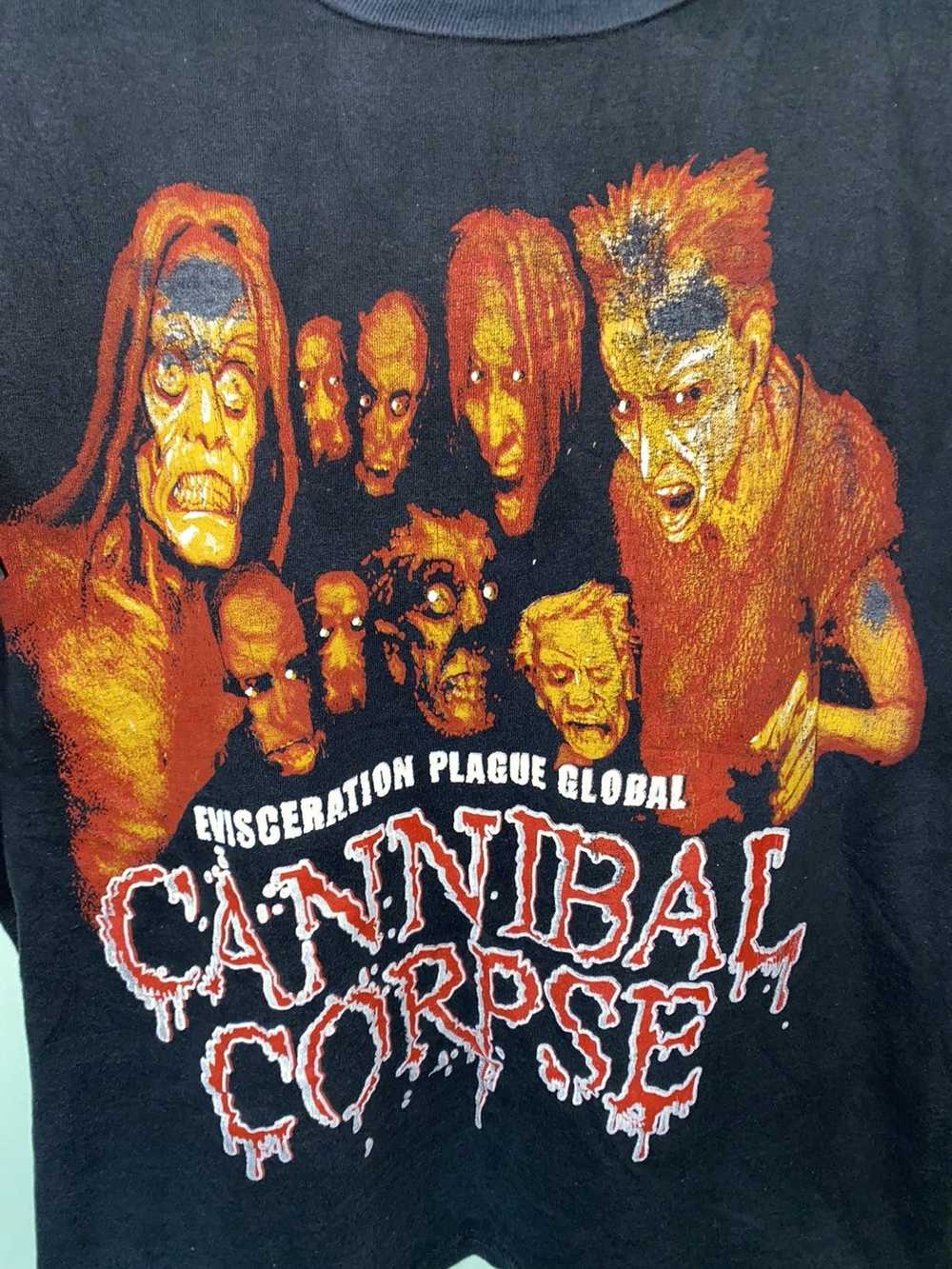 Band Tees × Vintage Rare! Cannibal Corpse Tour Ba… - image 3