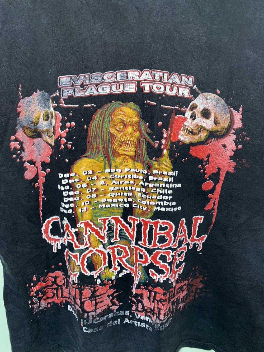 Band Tees × Vintage Rare! Cannibal Corpse Tour Ba… - image 6