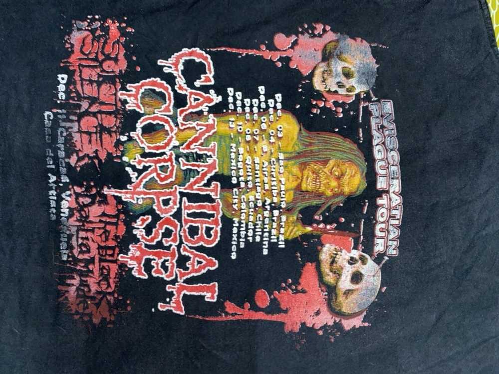 Band Tees × Vintage Rare! Cannibal Corpse Tour Ba… - image 9