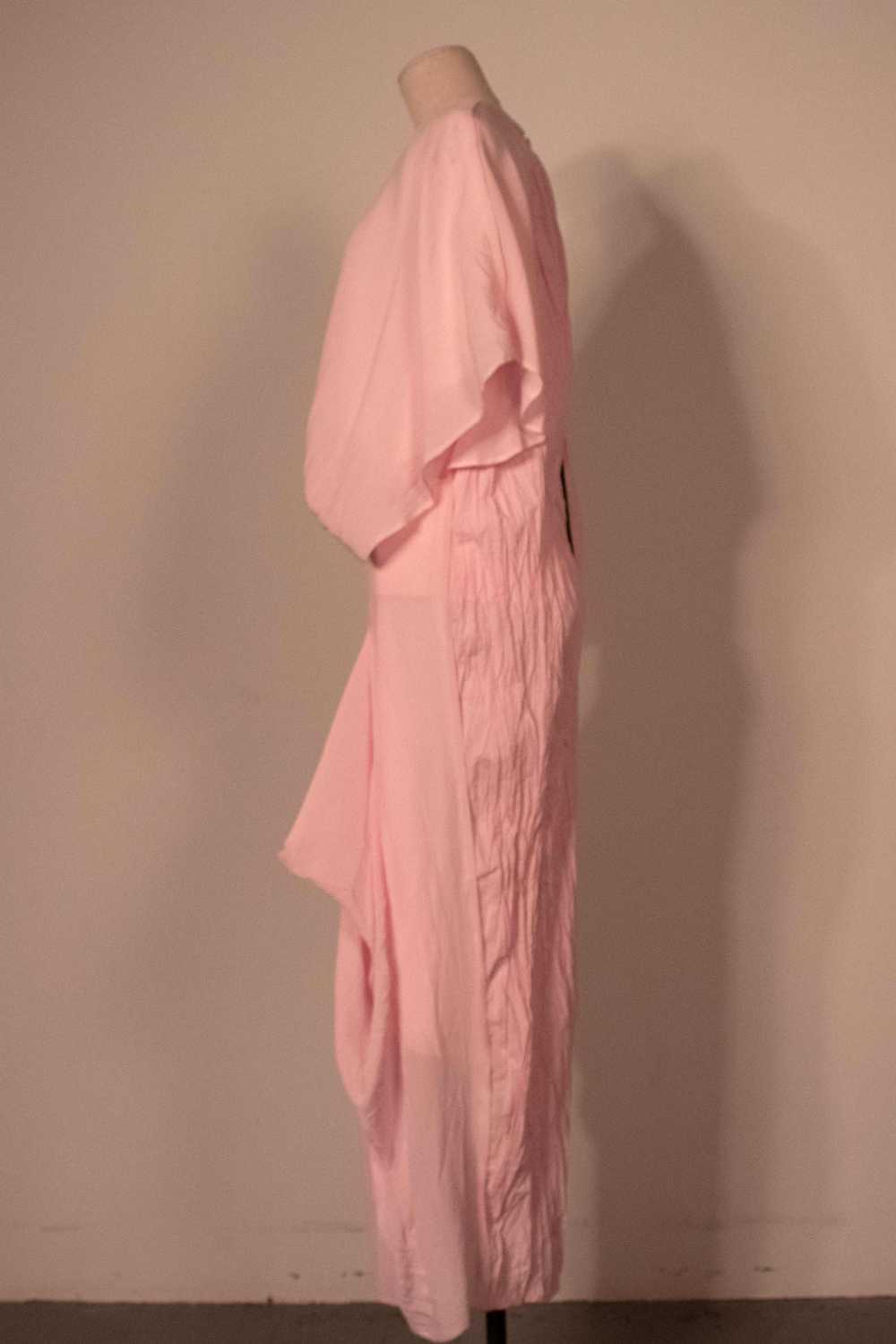 JW Anderson blush pink sheer silk fulllength gown - image 2
