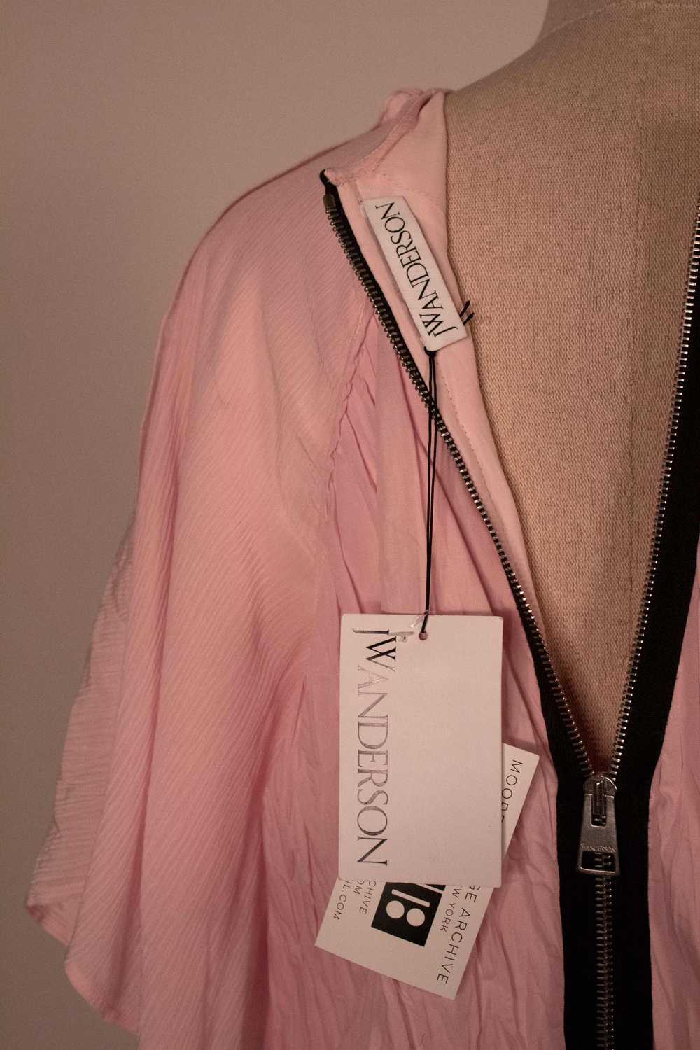 JW Anderson blush pink sheer silk fulllength gown - image 5