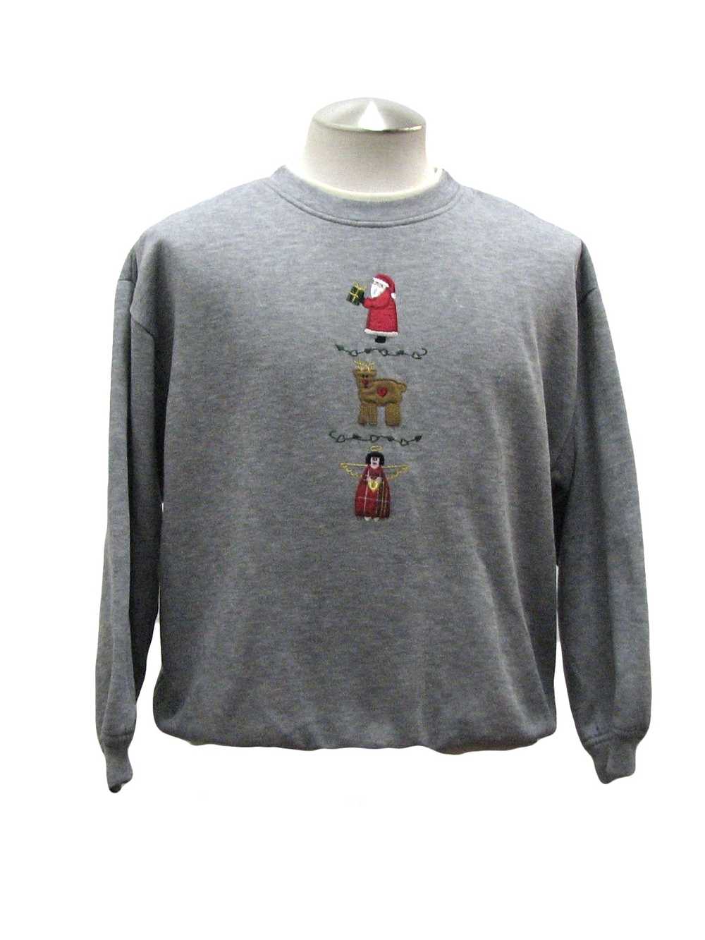 Basix editions Womens Ugly Christmas Sweatshirt - image 1