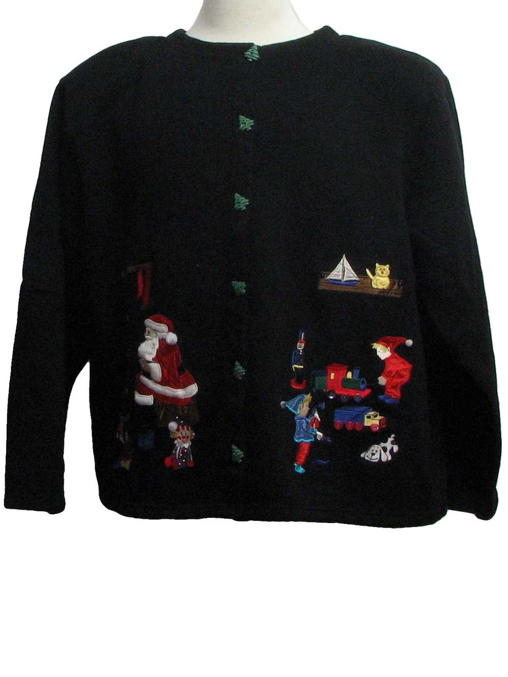 Karen Scott III Womens Ugly Christmas Sweater Sty… - image 1