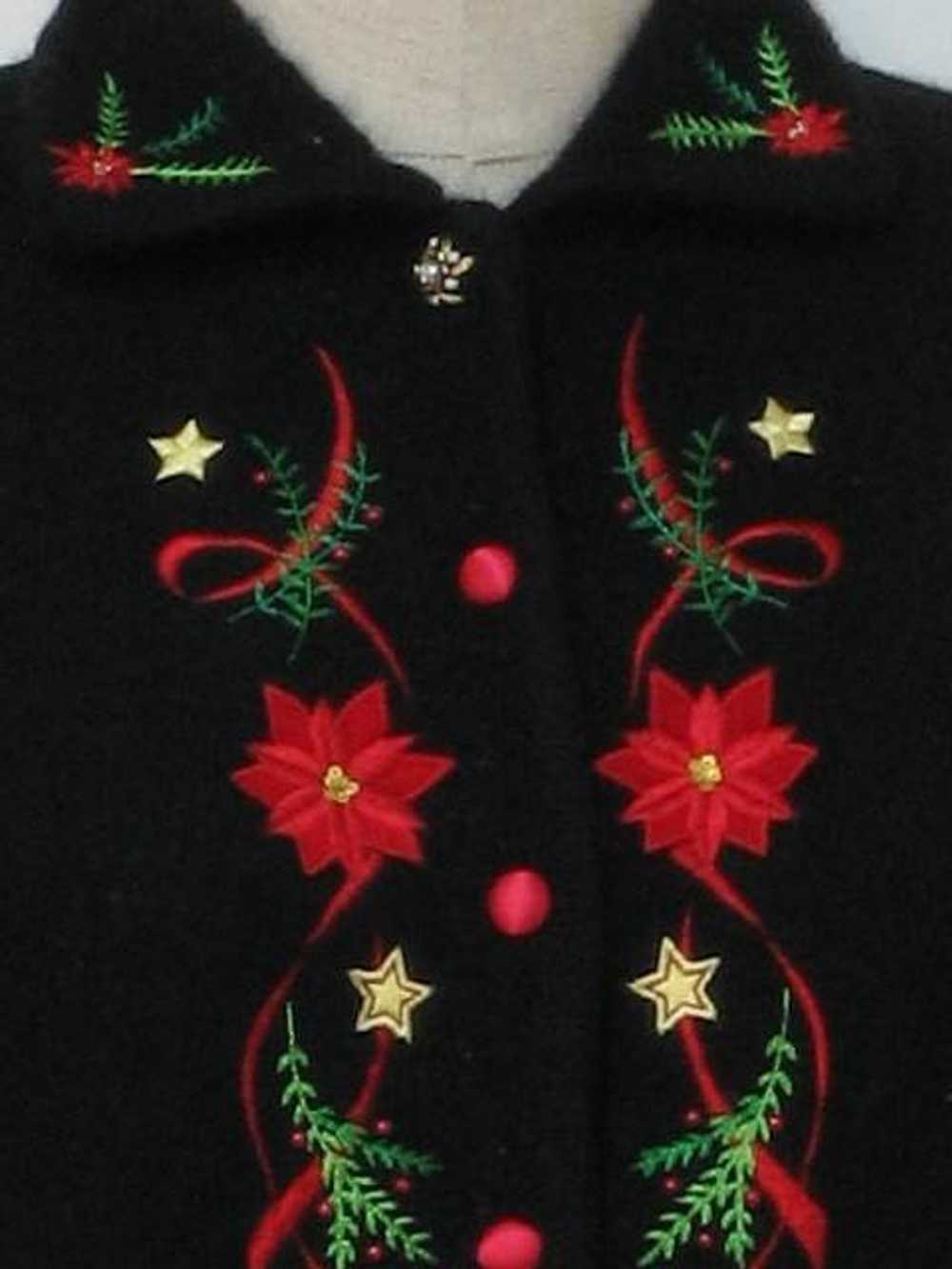 Karen Scott Womens Ugly Christmas Cocktail Sweater - image 2