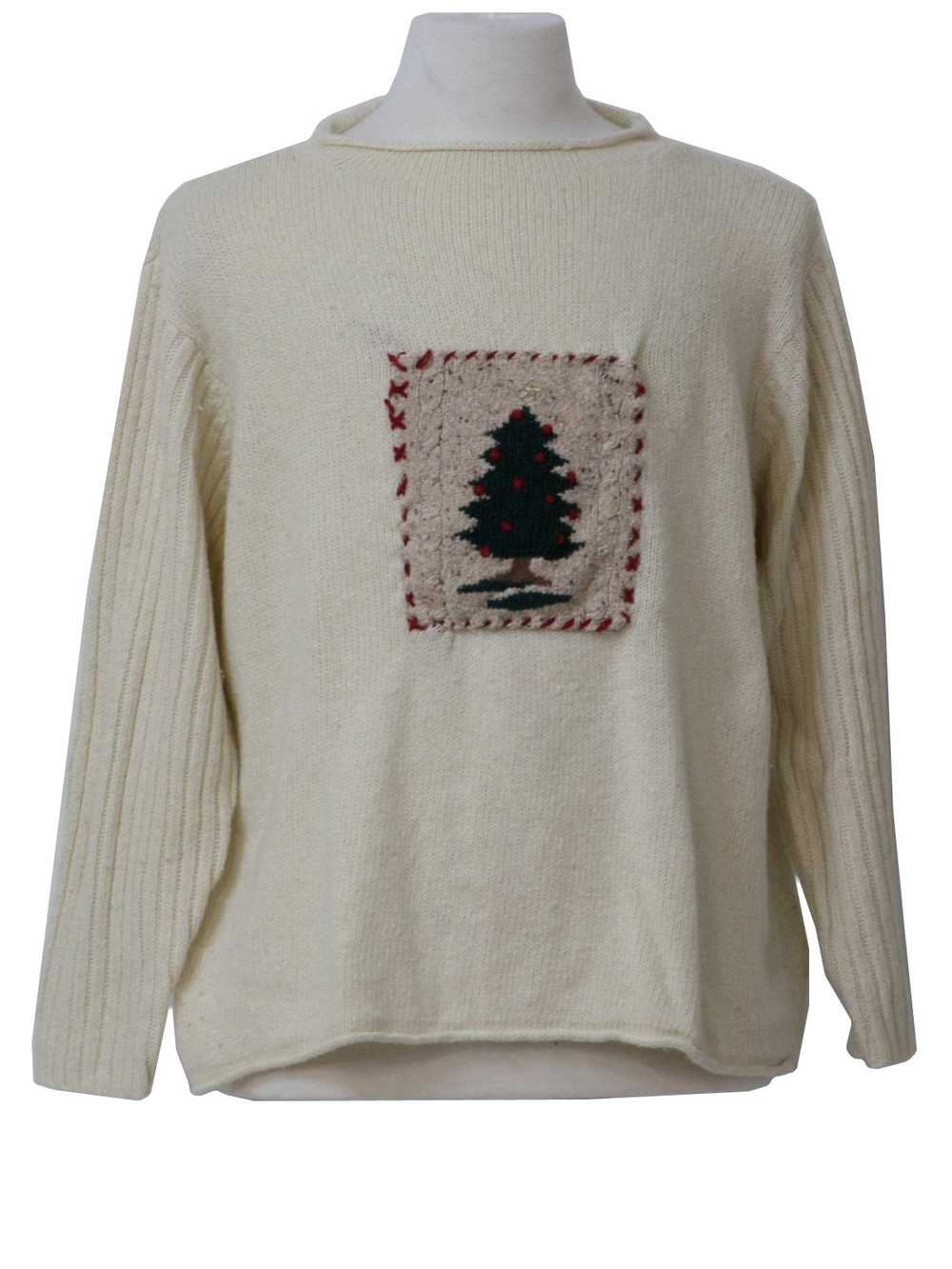 Crazy Horse Womens Ugly Christmas Sweater - image 1
