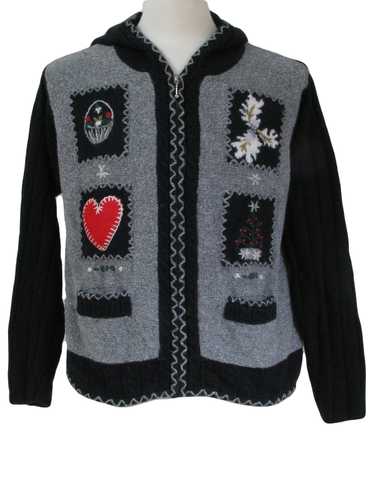 NorthCrest Womens Ugly Christmas Hoodie Sweater