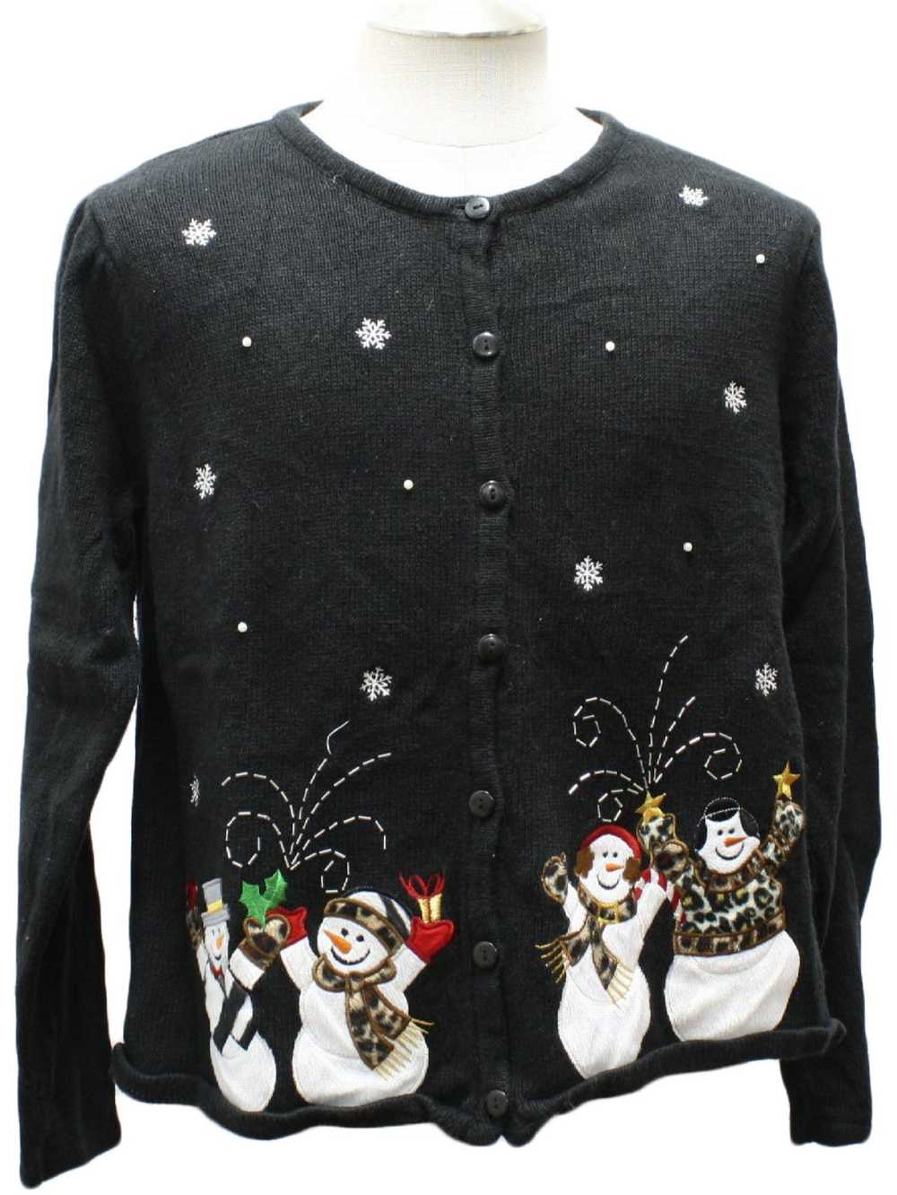 Classic Elements Womens Ugly Christmas Sweater - image 1