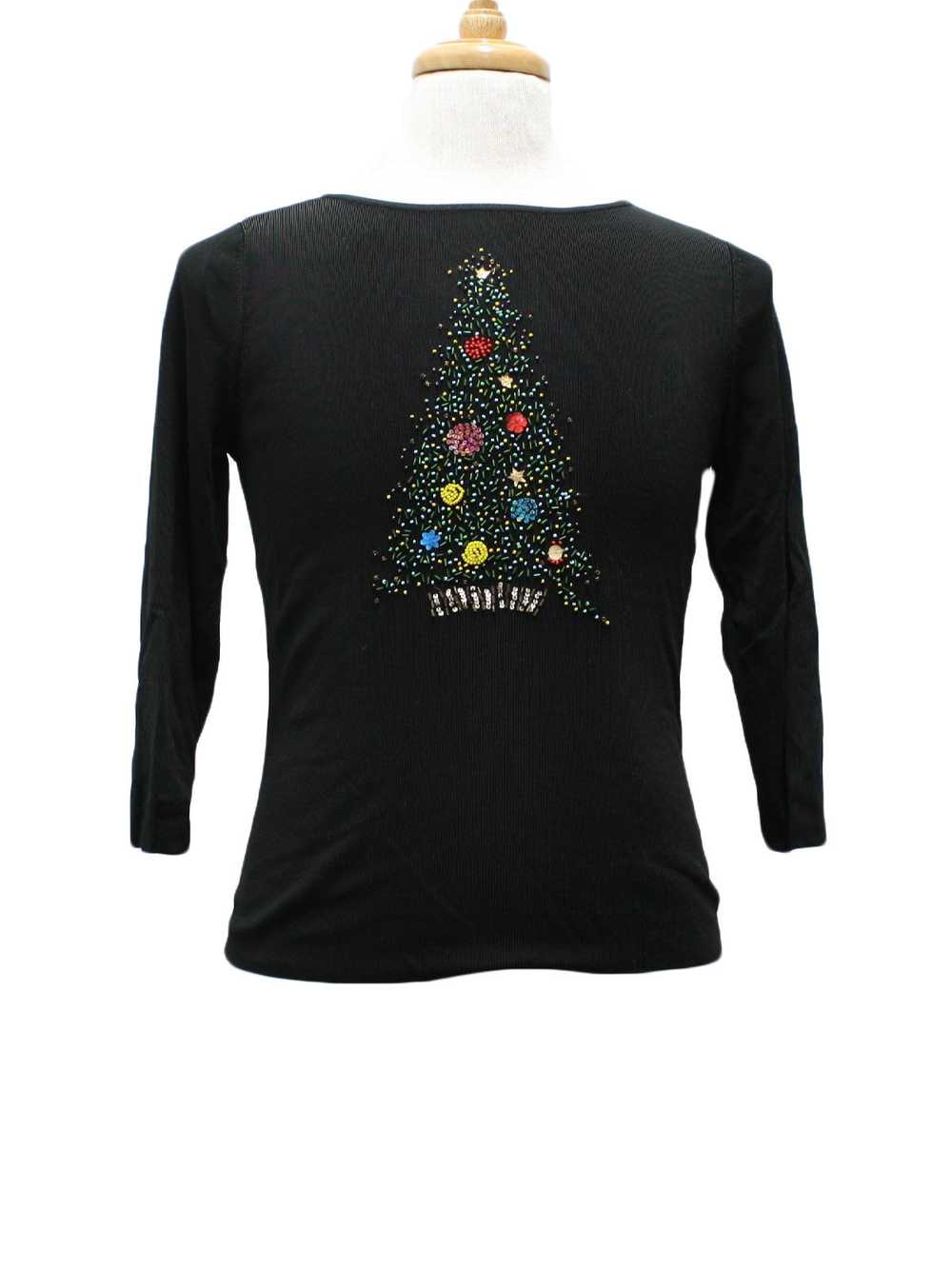 SWEATERWORKS Womens/Childs Ugly Christmas Sweater… - image 1