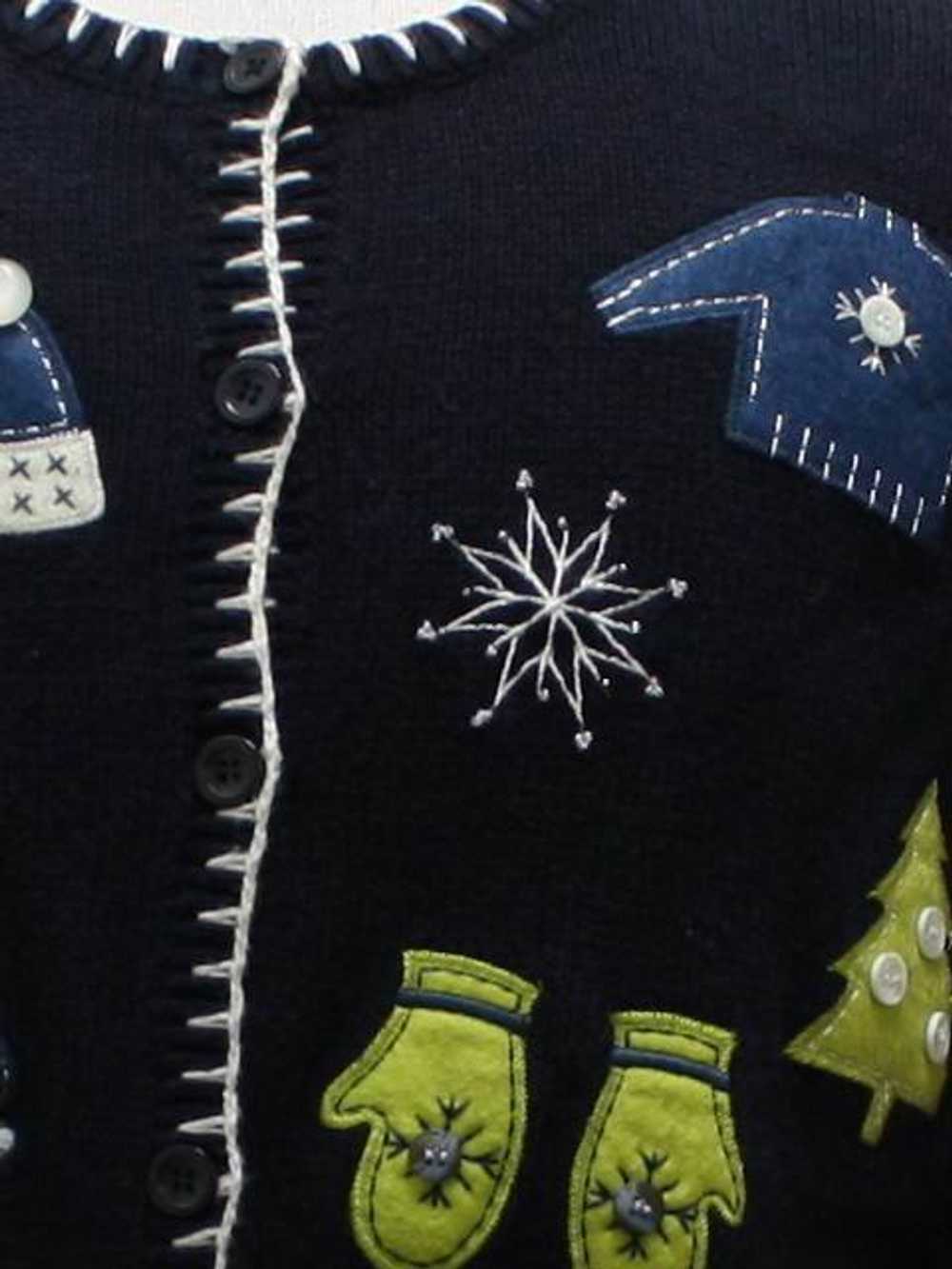 Christopher & Banks Womens Ugly Christmas Sweater - image 2
