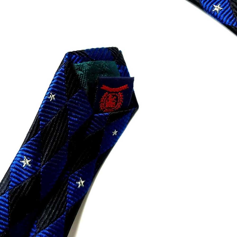 Tommy Hilfiger Tommy Hilfiger Silk Tie Woven Blac… - image 4