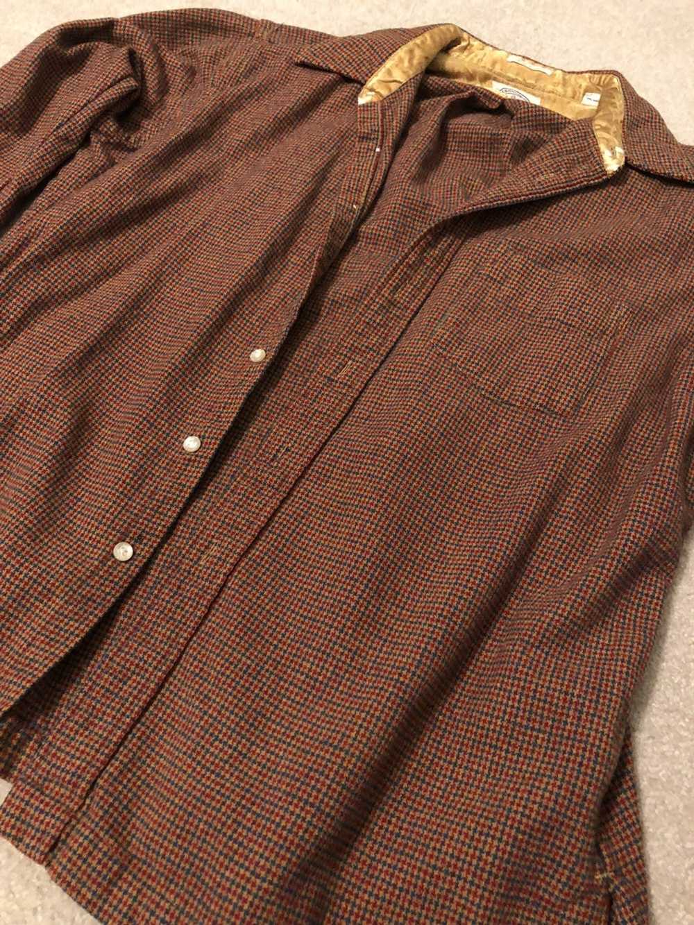 Flannel × Vintage Vintage Wool Flannel Shirt - image 2