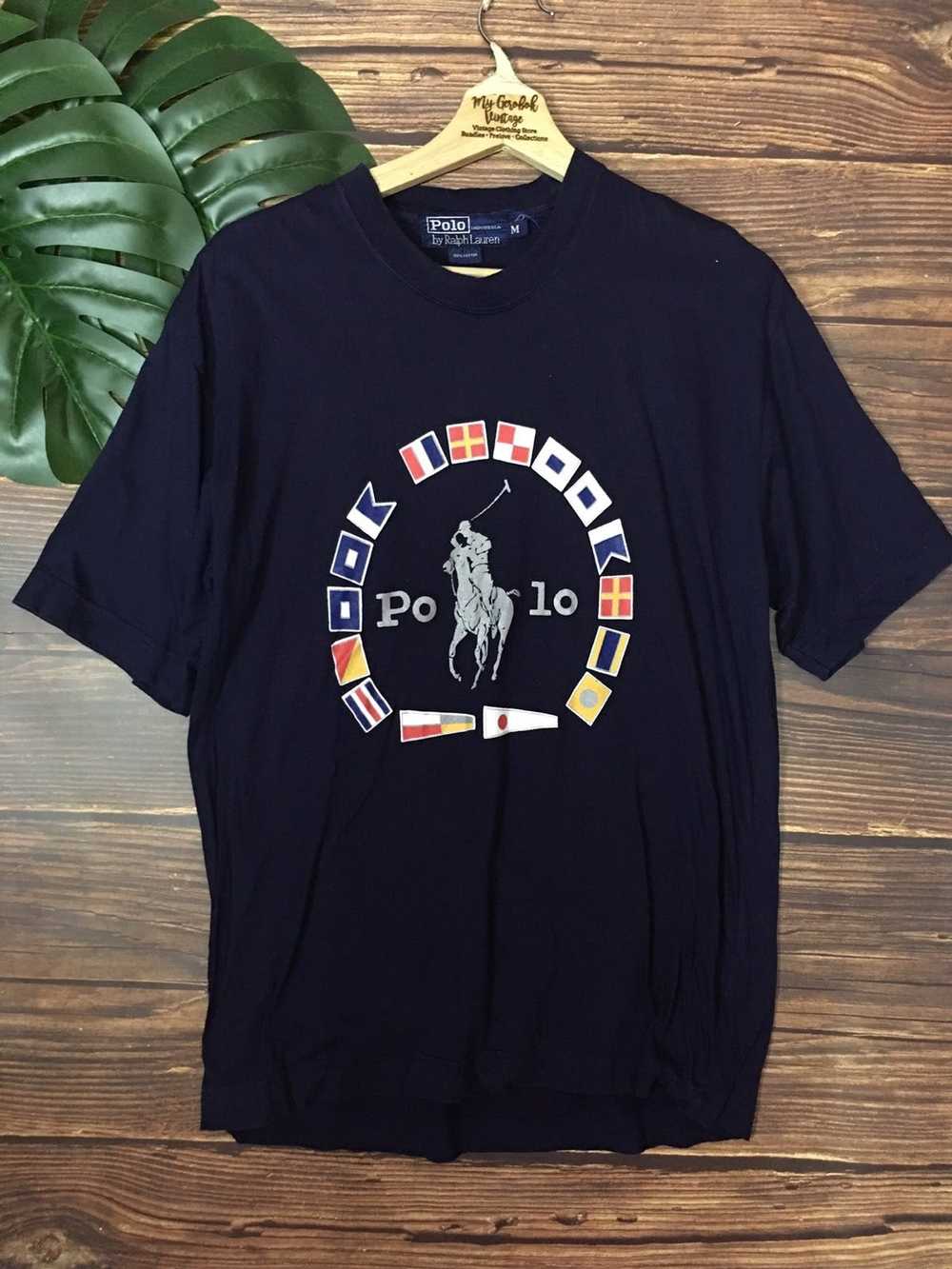 Polo Ralph Lauren × Vintage RARE!! Shirt POLO RAL… - image 1