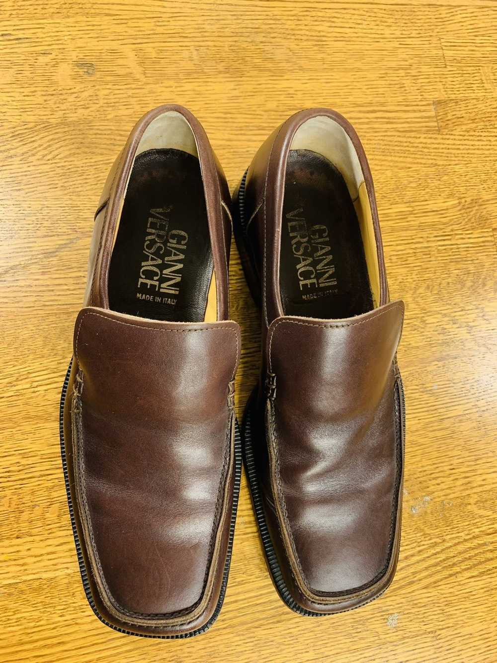 Versace Gianni Versace Men’s Vintage Loafers Slip… - image 5