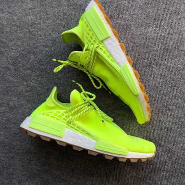 Adidas nmd hu trail pharrell now is her clearance time solar yellow