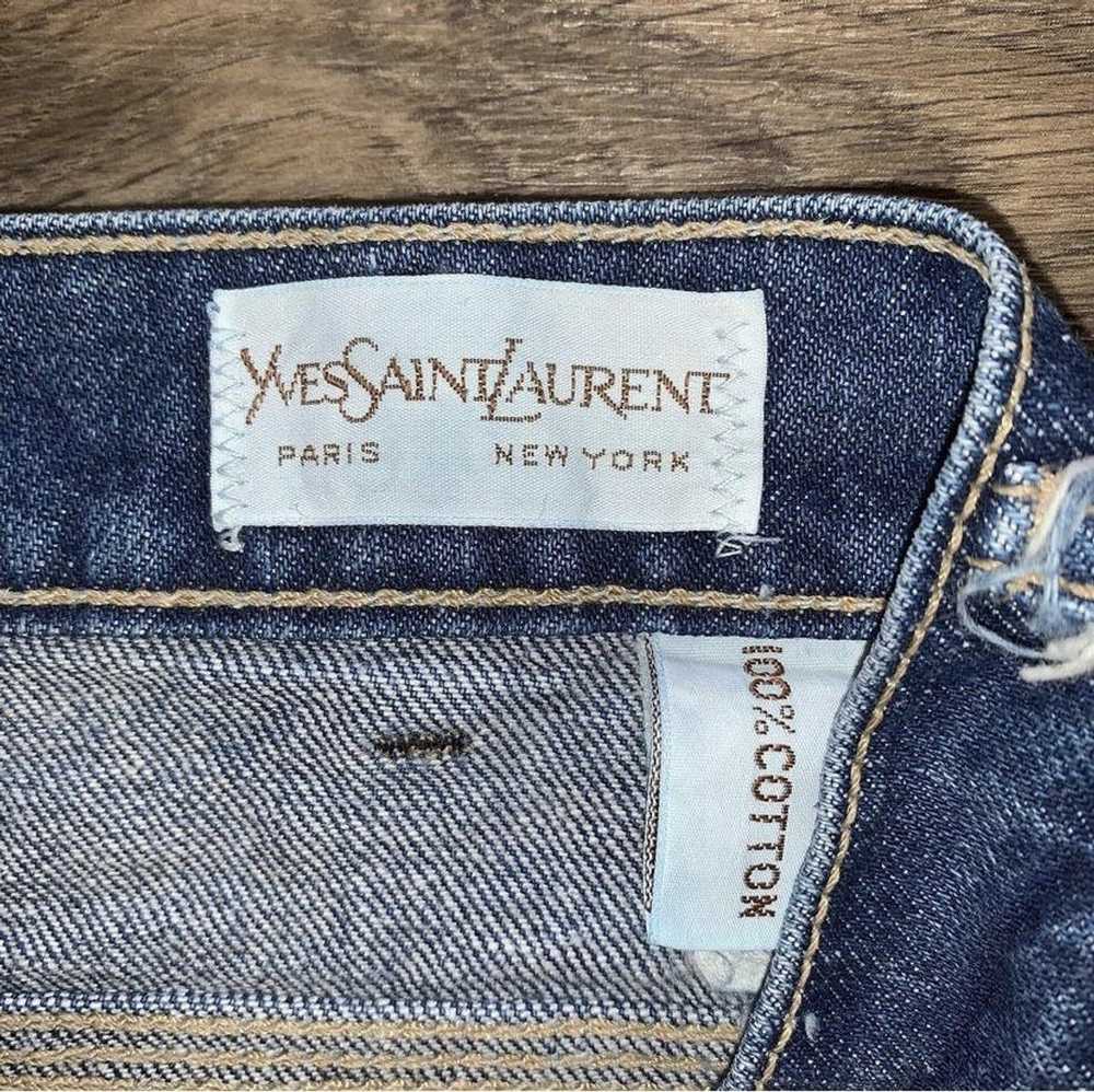 Vintage × Yves Saint Laurent Vintage 90s YSL Yves… - image 3