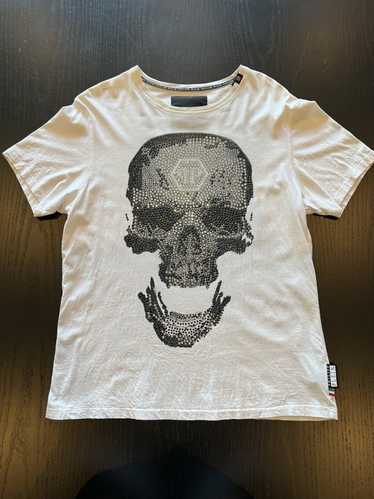 Philipp Plein Phillipp Plein White Large Skull Cry