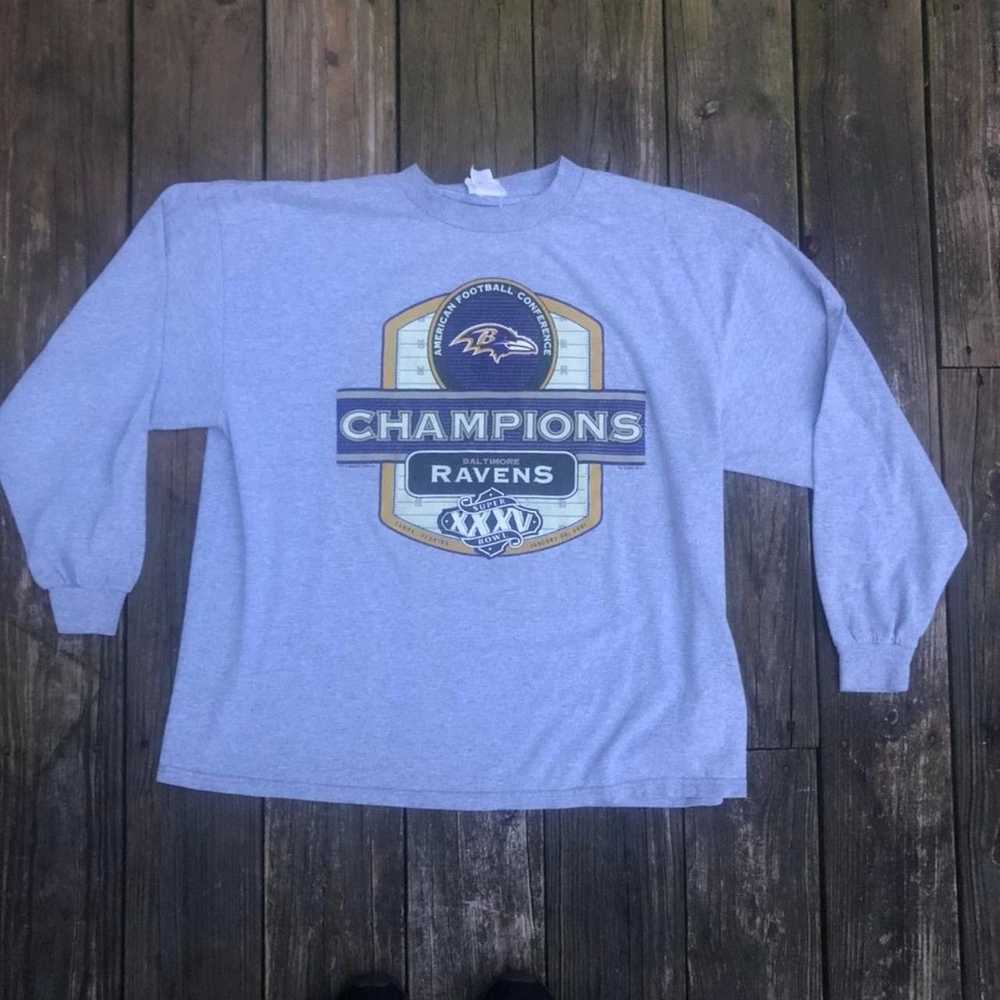 NFL 90s Baltimore Ravens Pro Player T-Shirt Black (L) – Chop Suey Official