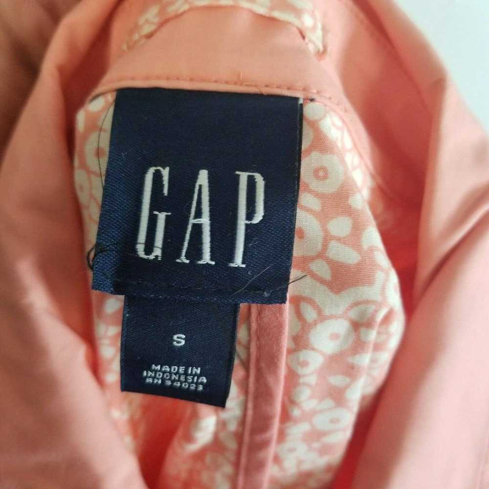 Gap Gap womens small S midi trench jacket coat vi… - image 3