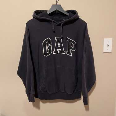 Vintage Gap Hoodie Zipper Gap Big Logo Pullover Jumpers M Size -  Israel