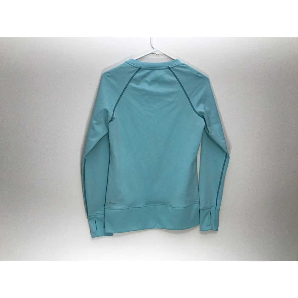 Nike Nike Dri Fit Womens S Baby Blue Pullover Swe… - image 3