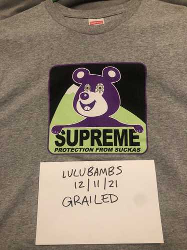 Supreme Not Sorry Strap-on Bear T-SHIRT Hot Pink SS21 LARGE