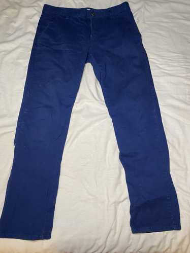 MENS JOHN BLAIR CHINO DENIM PANTS 42L #53461 - Gem