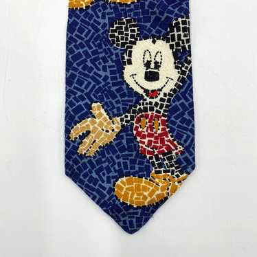 Disney × Vintage Disney Tie Rack Mickey & Co. Sil… - image 1