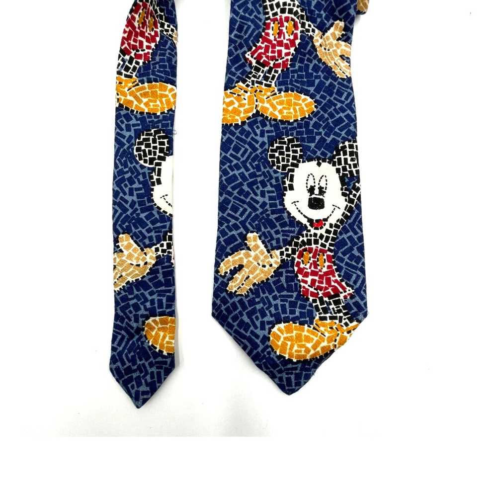 Disney × Vintage Disney Tie Rack Mickey & Co. Sil… - image 4