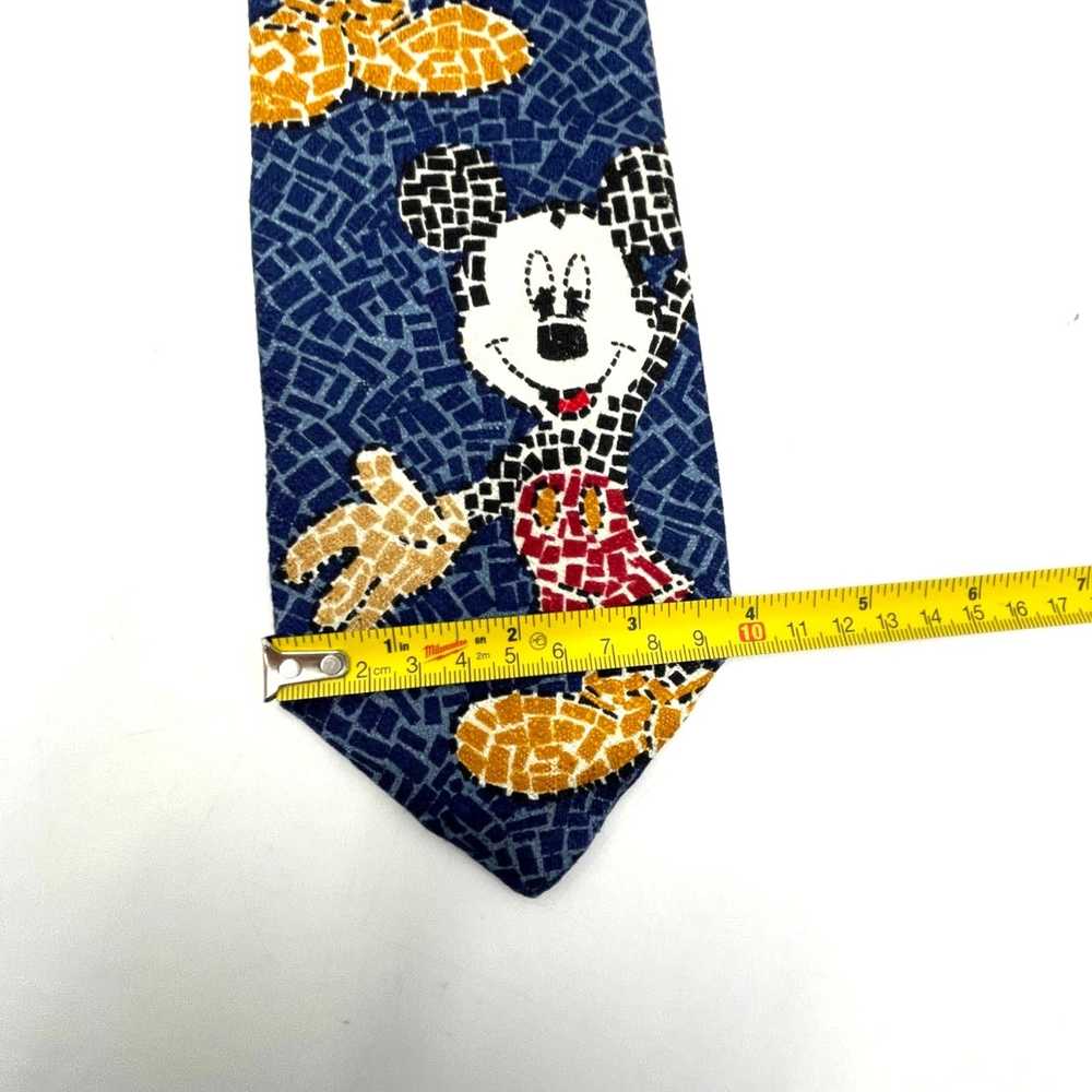 Disney × Vintage Disney Tie Rack Mickey & Co. Sil… - image 6