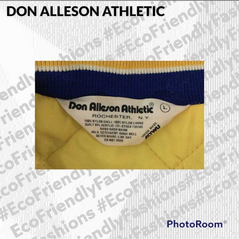 Vintage Vintage Don Allison Athletic Blue Bomber … - image 4