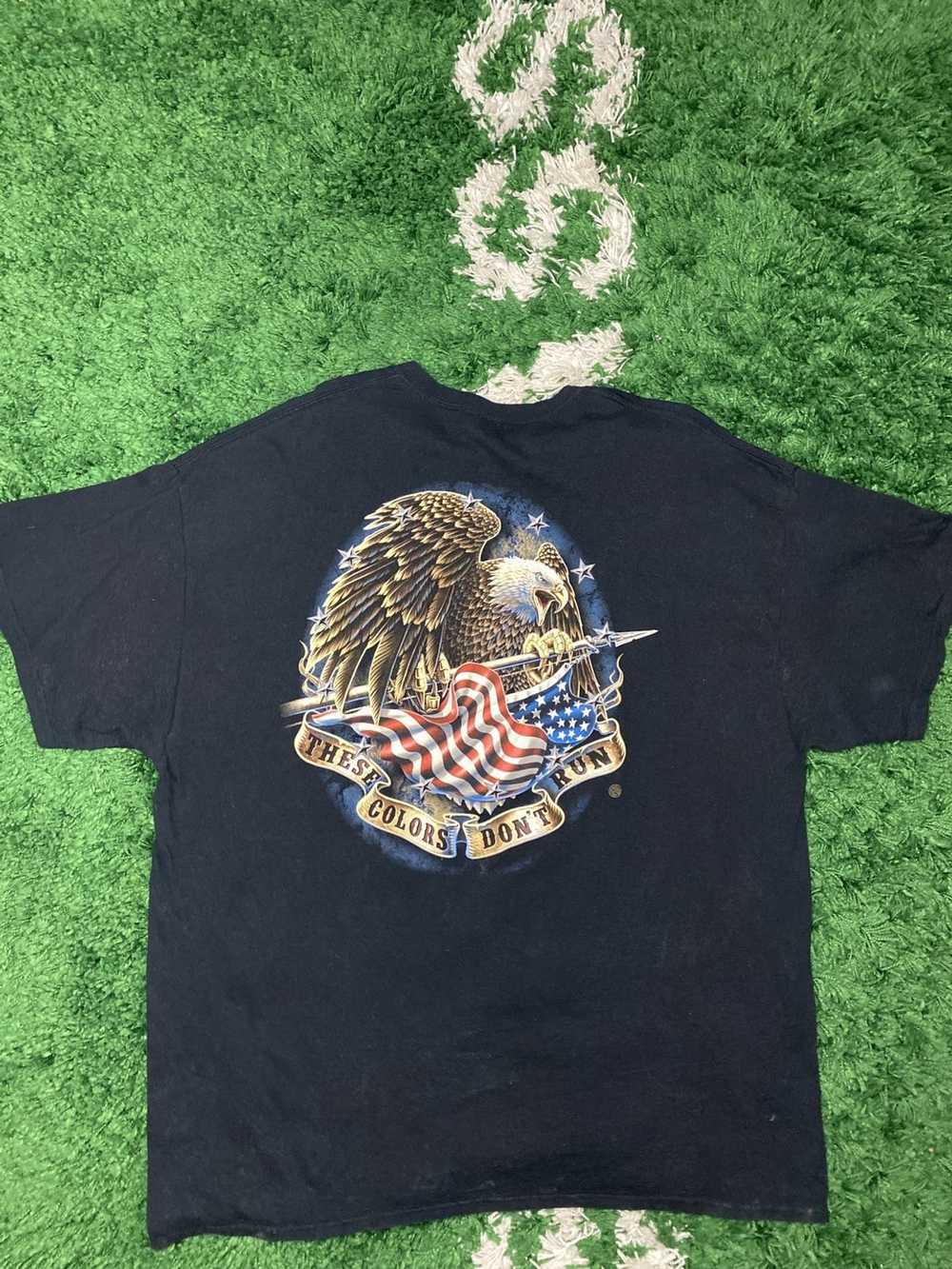 Animal Tee × Vintage Vintage Bald Eagle American … - image 1