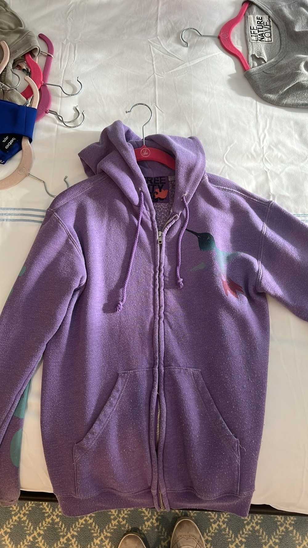 Free City Free city purple zip up - image 1