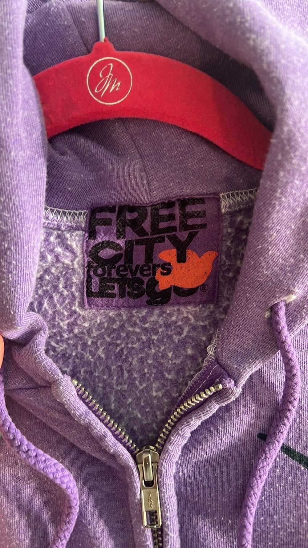 Free City Free city purple zip up - image 2