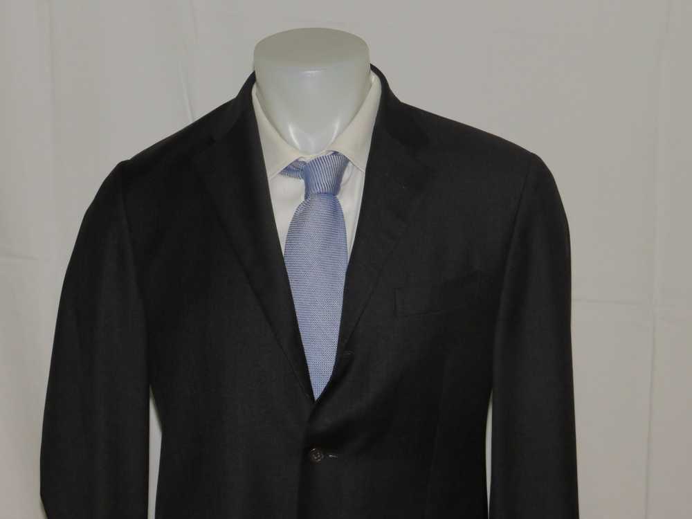 Polo Ralph Lauren Corneliani Solid Charcoal Gray … - image 4