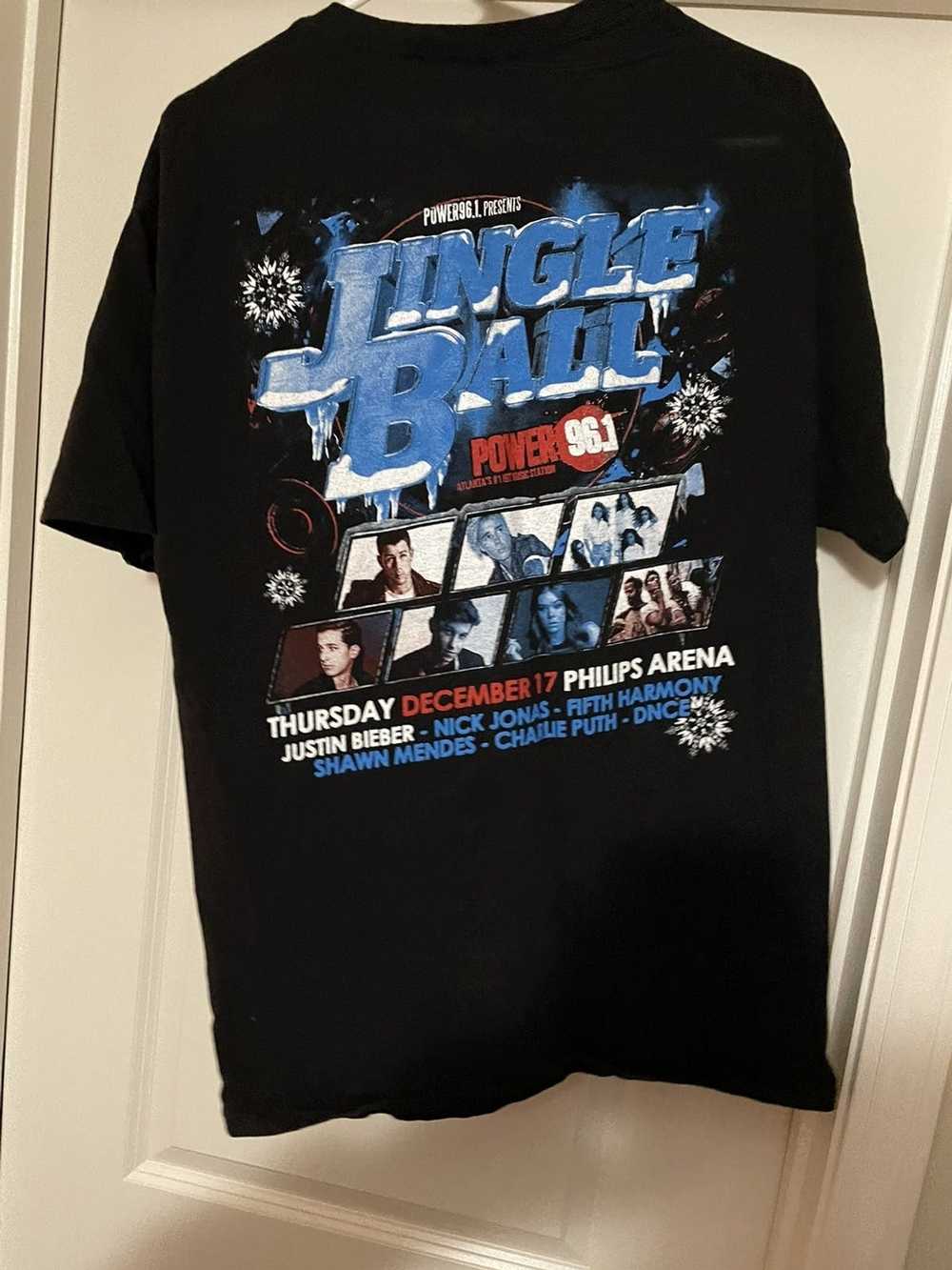 Vintage Y2K Justin Bieber Jingle Ball T-Shirt - image 3