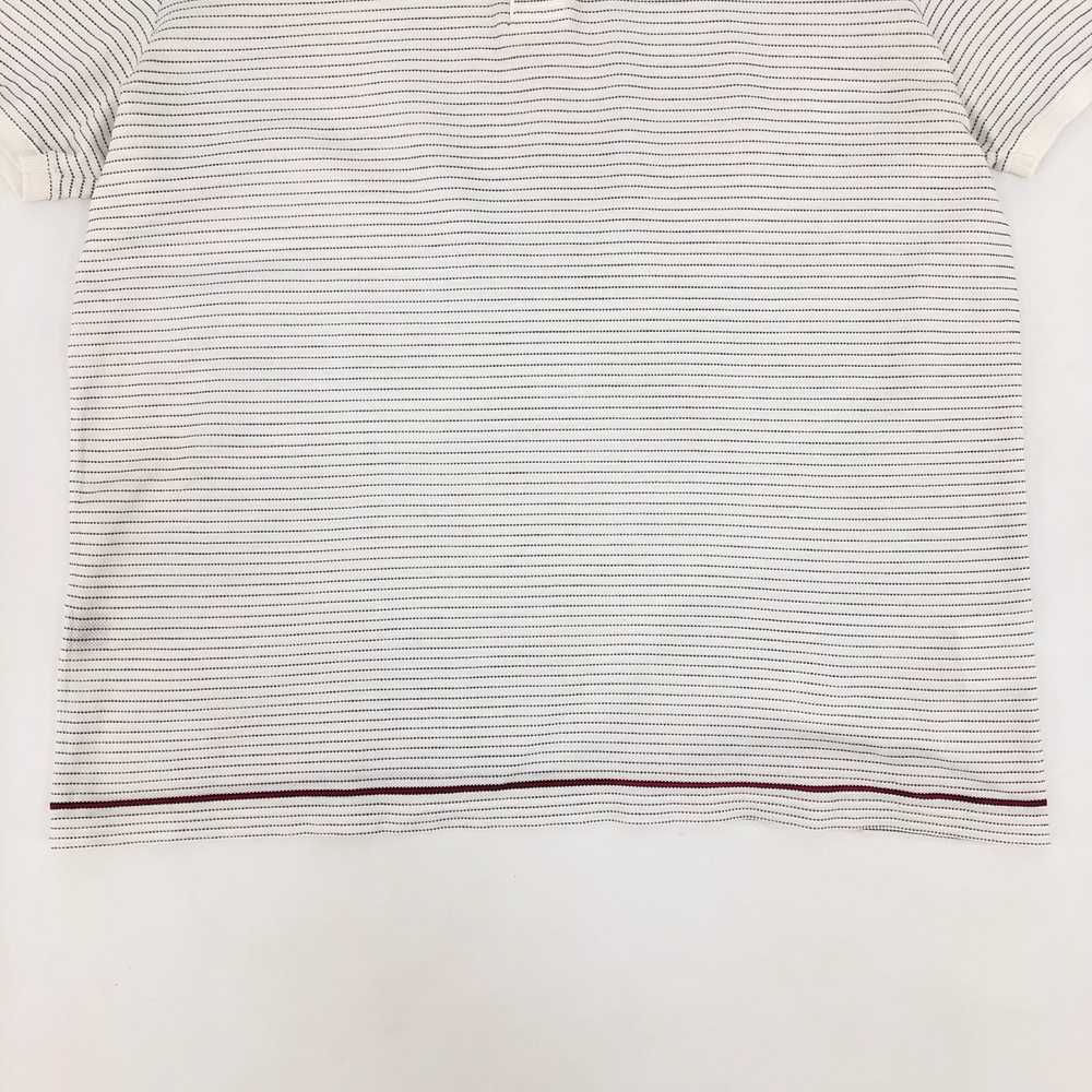 Gucci GUCCI Mens White Cotton Polo T-Shirt w Sign… - image 6