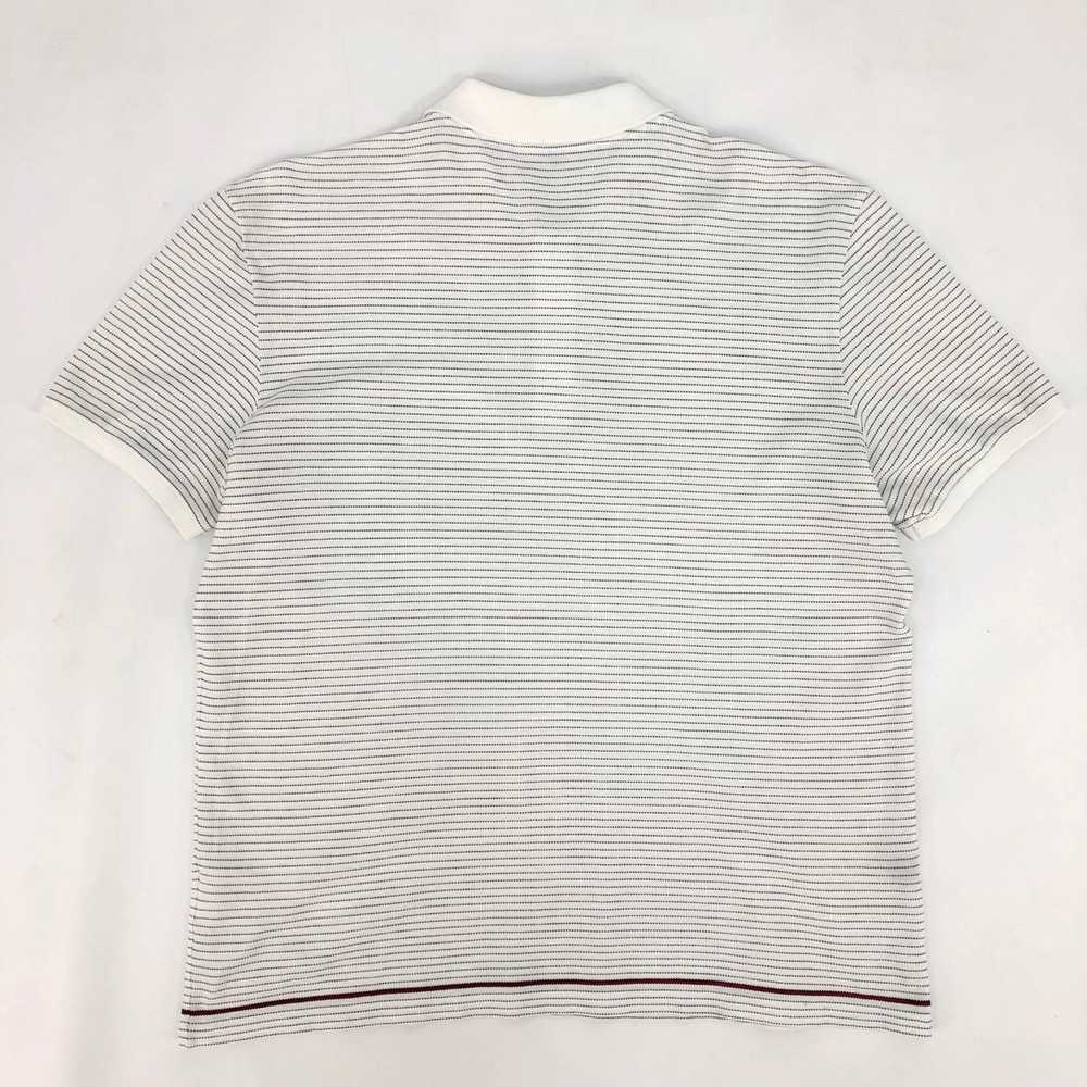 Gucci GUCCI Mens White Cotton Polo T-Shirt w Sign… - image 8