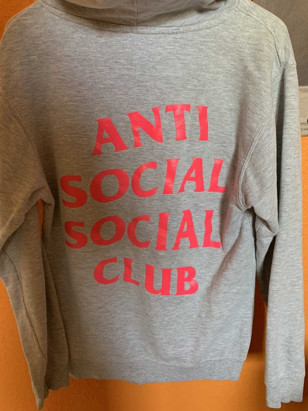Anti Social Social Club ASSC Gray Pink Hoodie - image 6