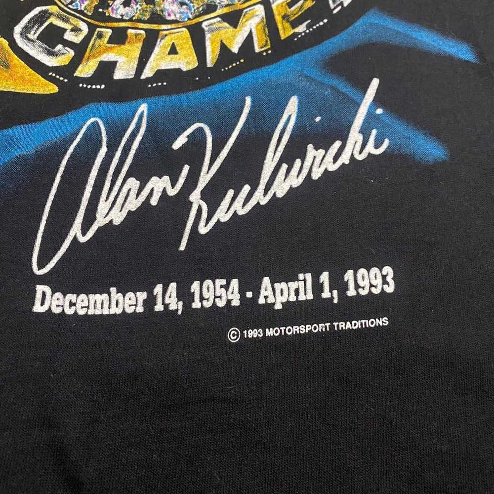 NASCAR × Vintage Vintage 1992 Adam Kulwicki Winst… - image 3