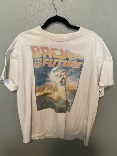 BACK TO THE FUTURE MIAMI MARLINS REWRITE THE FUTURE PROMO SHIRT CUBS L  MCFLY MAG