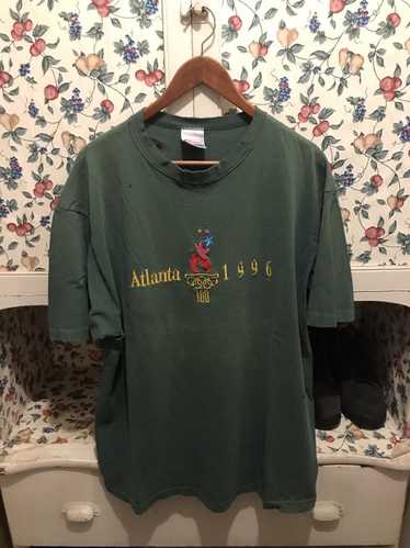 Hanes × Vintage Vintage 90s Atlanta 96 T-shirt