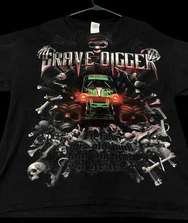 Vintage grave digger shirt - Gem