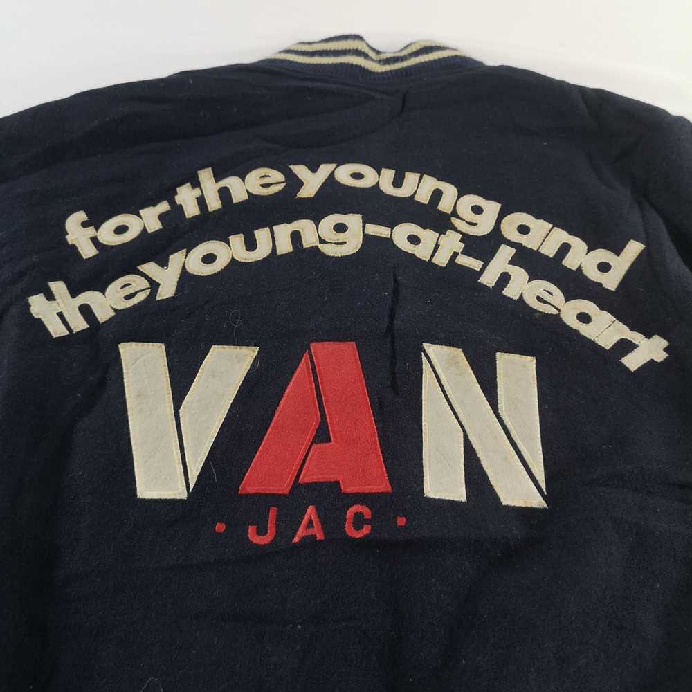 Varsity Jacket × Vintage Vintage Van Jac Varsity Jack… - Gem